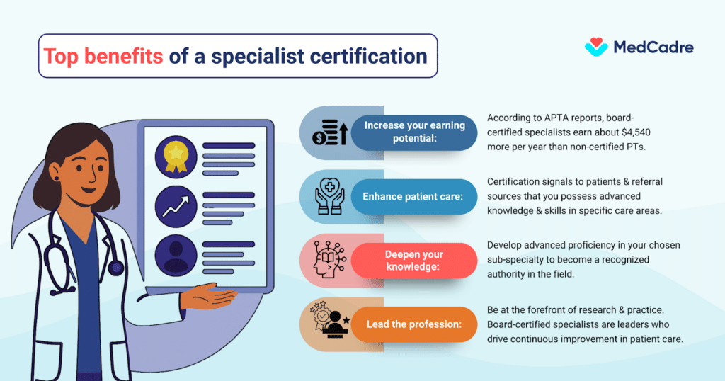 Benefits to choosing a specialty